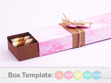 Skinny Slider Box Template - Packaging Graphic by jallydesign ...