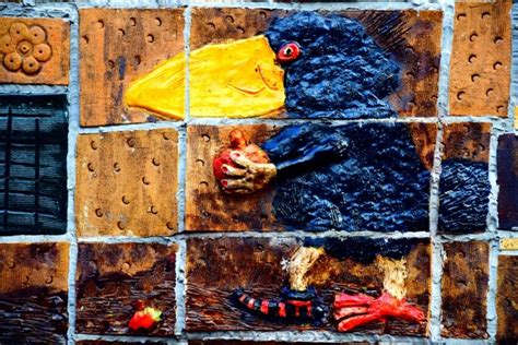 Free picture: wall, colorful, art, bird, decoration, mosaic