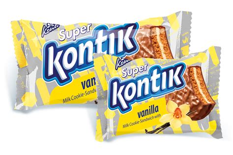 Super-Kontik Milky with Vanilla — KONTI — Confectionery Company