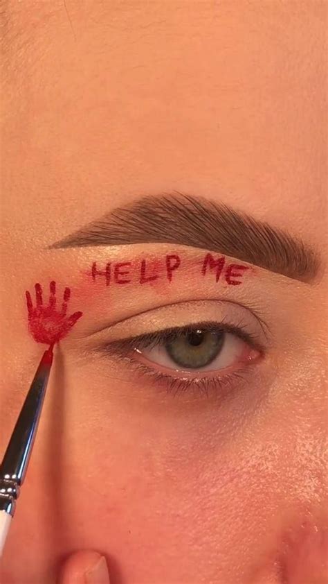 Pin by Hallie Holland on Spooky Face Art in 2024 | Halloween makeup ...