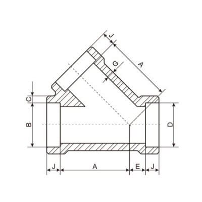 Socket Weld Lateral Tee Manufacturer, Suppliers-ASME B16.11