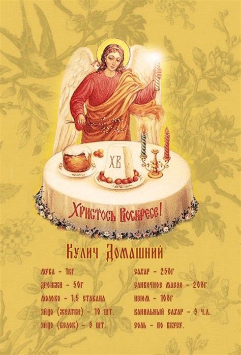 Винтажные рецепты, Пасхальные рецепты, Рецепты
