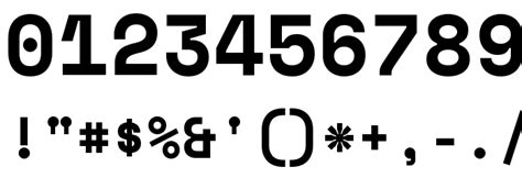 Space Mono Bold Font - FFonts.net