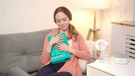 Электронный молокоотсос Baboo - YouTube