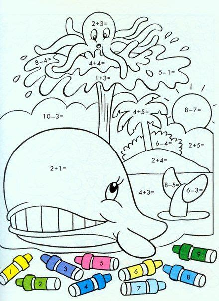 + 50 desenhos de matemática para imprimir, calcular e colorir - Coruja ...