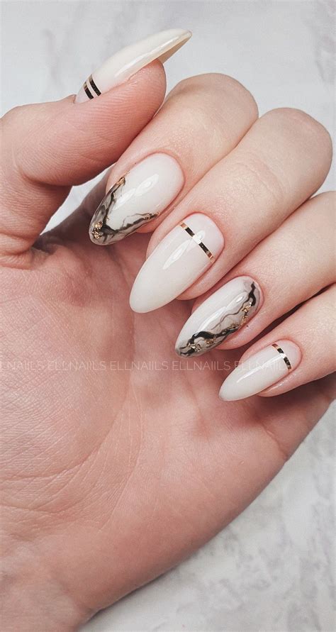 Современные ногти 2020 мрамор , молочные ногти | Nails, Beauty