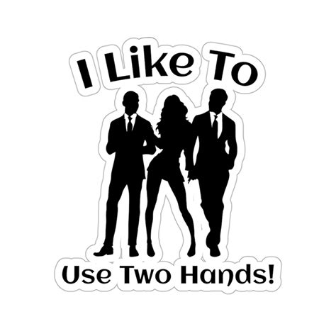 Swinger Lifestyle Sticker MFM Threesome Sticker Shared Wife Stickers