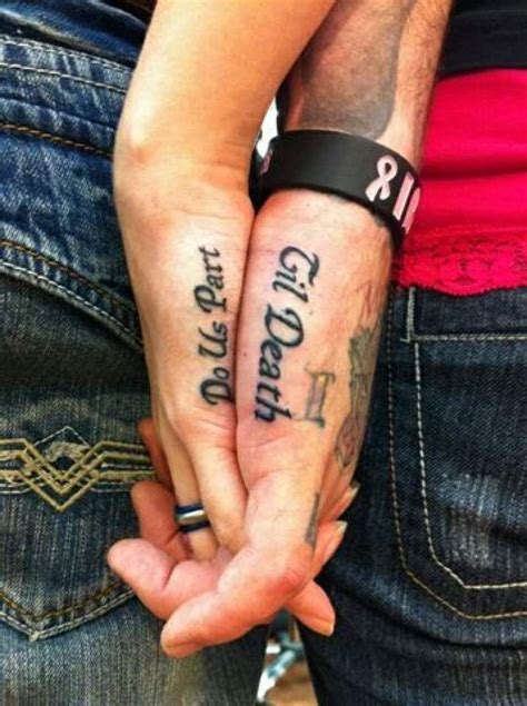 Married Couple Tattoos