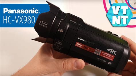 Камера для видео блогера и не только Panasonic HC-VX980 - YouTube