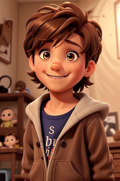 Foto De Anime Menino - 3D bonito personagem de anime menino Foto Ai Gerado | imagem Premium ...