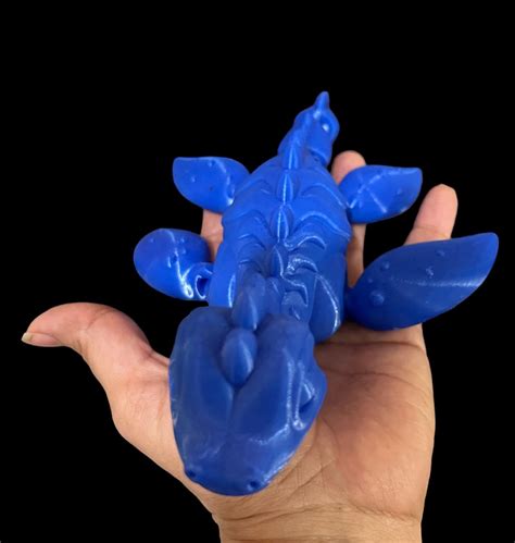 Lochness Loch Ness Monster Articulated 3D Printed in PLA - Etsy