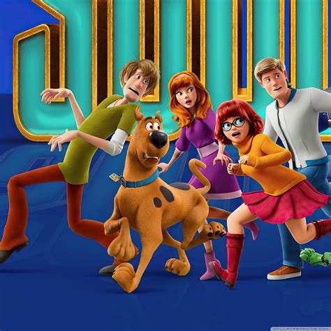 Scoob, Scooby Doo, Shaggy, Fred, Daphne, Velma, Dee Dee, Animated