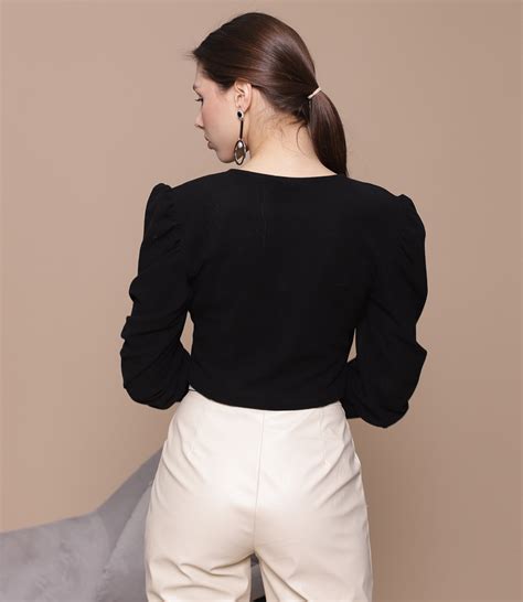 Кофта #8835, цвет чёрный - купить женские кофты оптом