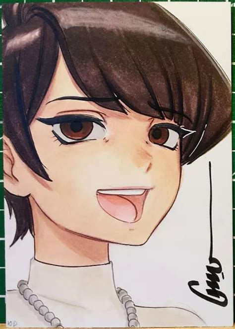 Shuuko Komi | art by @omardogan1976 : r/Komi_san