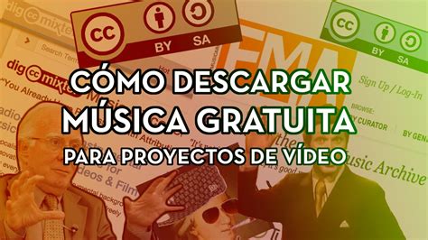 Cómo descargar música gratis con licencia Creative Commons - YouTube