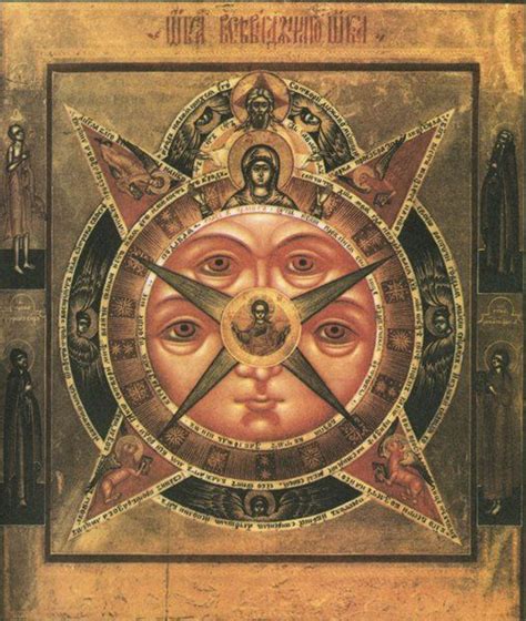 Икона. Всевидящее Око | Iconos ortodoxos, Arte bizantino, Arte sacro