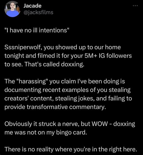 Sssniperwolf Arrested