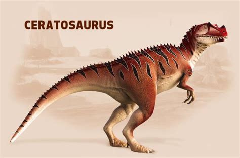 Цератозавр (Ceratosaurus): описание, характеристика, фото