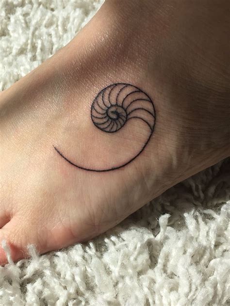 Love my new nautilus shell tattoo! | Shell tattoos, Picture tattoos ...