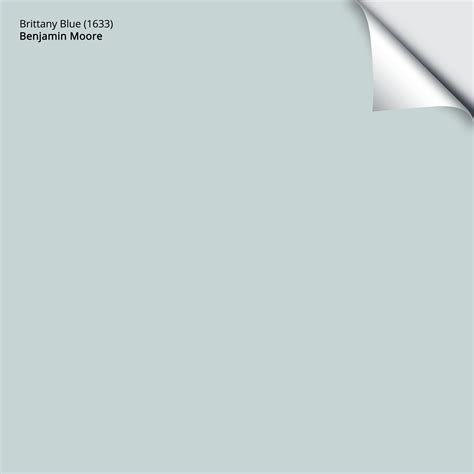 Brittany Blue (1633): 9"x14.75" – Benjamin Moore x Samplize