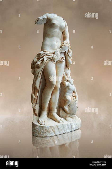 2nd cent AD Roman statue of Aphrodite or Venus, Modest Aphrodite style ...