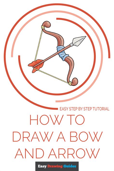 How to Draw a Bow and Arrow - Really Easy Drawing Tutorial