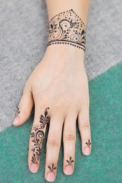 ide inai pengantin simple biaya  tutorial