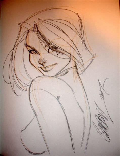 mary_jane_sketch | J. Scott Campbell fan page