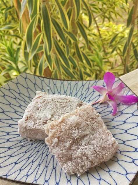 Coconut Taro Mochi Recipe