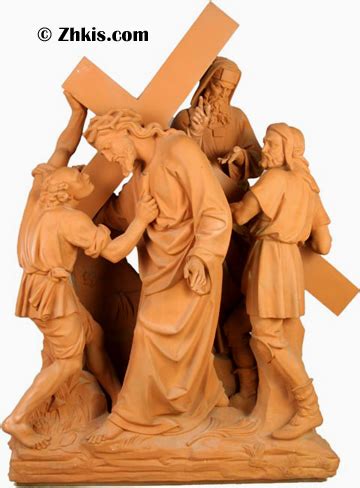 life size jesus  simon statue