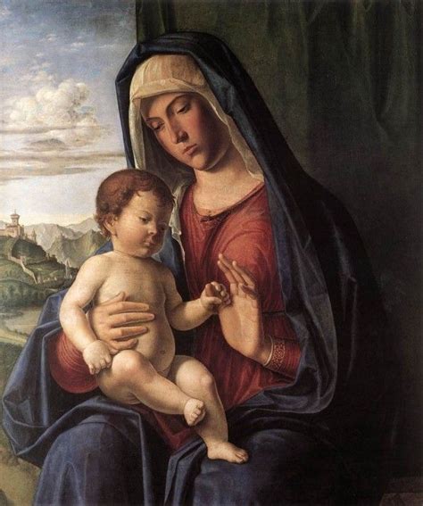 Мадонна с младенцем - Пьеро делла Франческа | Madonna and child ...