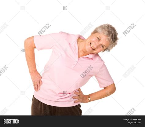 Senior Lady Stretching Image & Photo (Free Trial) | Bigstock