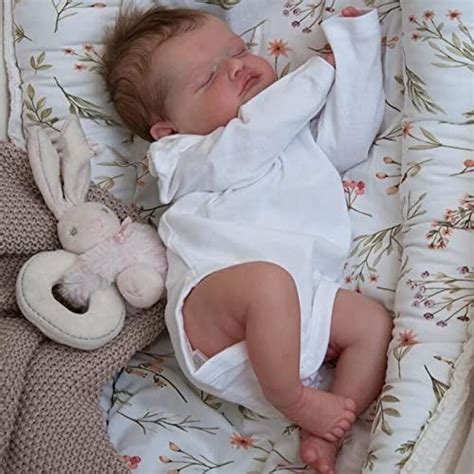 RXDOLL Lifelike Reborn Baby Dolls 20-Inch Newborn Baby Girl Rosalie ...