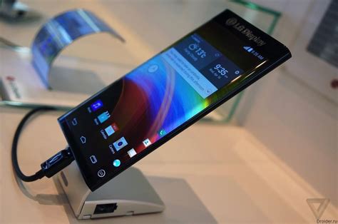 LG показала смартфон с двумя загнутыми гранями | Droider.ru