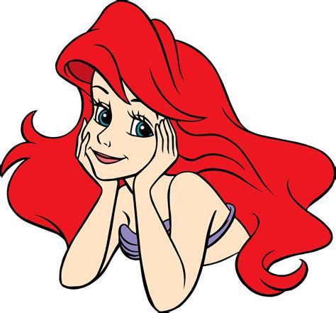 Ariel em alta qualidade | Clipart de sereia, Desenhos do mario, Pintar