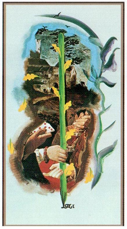 Туз Жезлов в Таро Сальвадора Дали (Dali Universal Tarot)ТАРОСОФИЯ ...