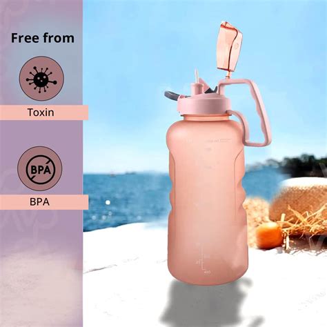 Buy Venture Pal 1 Gallon Motivational Water Bottle -Pink at ShopLC.