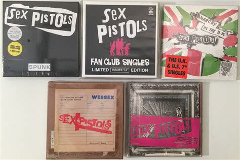 lot   sex pistols  box set