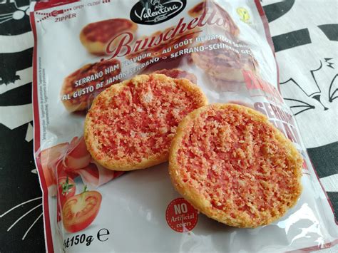 【スーパー】バレンチナスナックのヴィーガンブルスケッタ【Supermarket】Vegan Bruschetta by Valentina ...