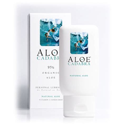 Aloe Cadabra Personal Lubricant Natural Aloe - 2.5 oz