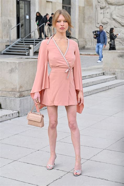 IVY GETTY Arrives at Elie Saab Show at Paris Fashion Week 09/28/2024