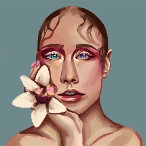 ArtStation - Beauty With Heterochromia