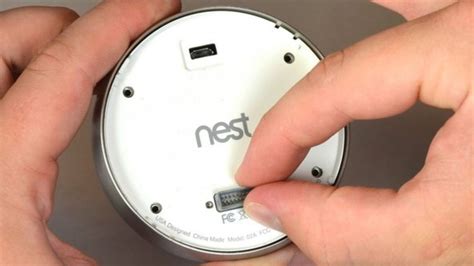 How to Change Nest Thermostat Battery