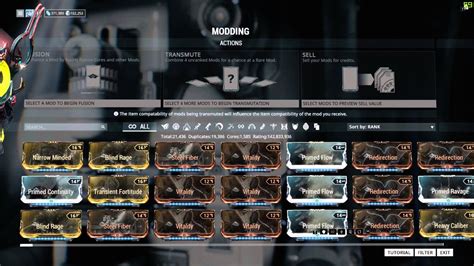 Warframe 18 7 1 Complete Trading Price Guide April 2016 - YouTube
