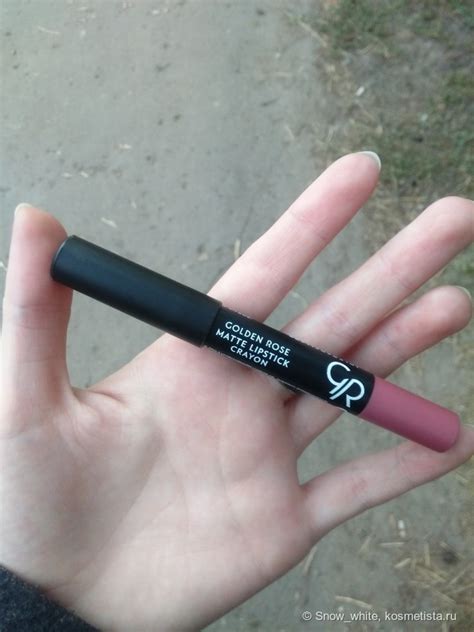 Осень с Golden Rose Matte Lipstick Crayon #10 | Отзывы покупателей ...