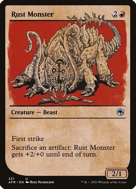 Rust Monster (Showcase) | Adventures in the Forgotten Realms | Fizzy ...