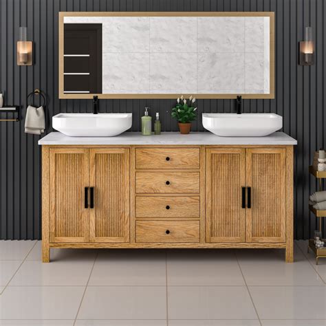 Rustic Wood Bathroom Vanity