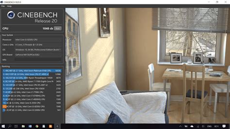 Maxon เปิดตัว Cinebench R20 เน้นการทดสอบประสิทธิภาพซีพียู - Extreme IT