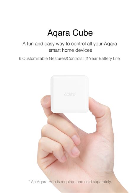 Aqara Cube - New Way to Simplify Your Smart Home Control