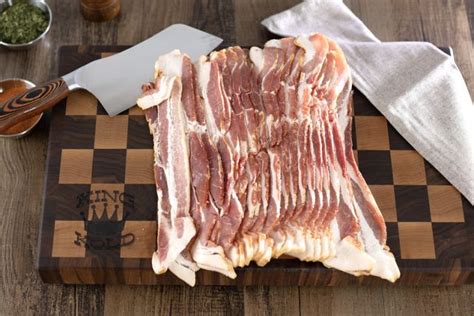 how to cook thick sliced bacon
